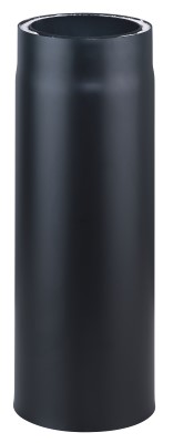 Möck Primus DW-Kaminrohr  500mm Ø150mm schwarz metallic
