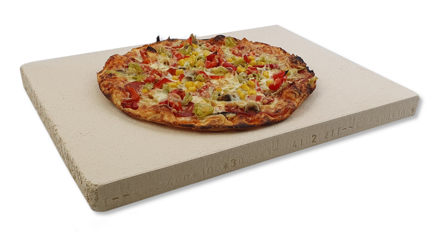 Pizzaplatte eckig 40 x 30 x 3 cm