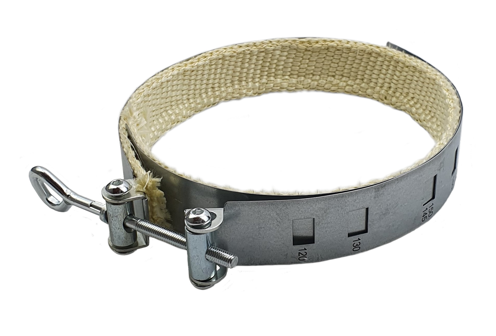 Rohrschelle-mit-Wulst Rohrschelle mit Wulst, verstellbar Ø 120 - 200mm