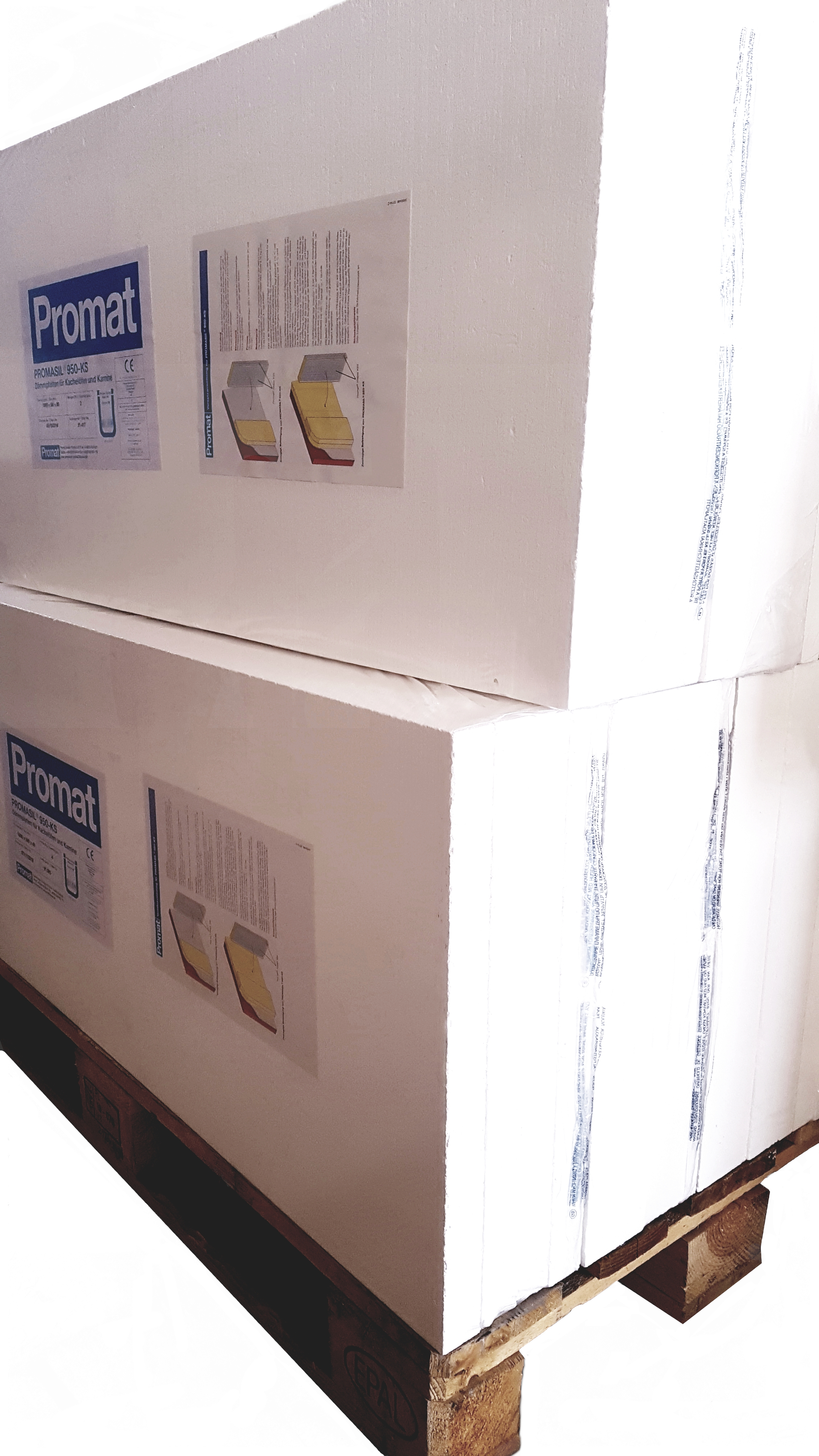 Promat-950-KS-1 Promasil 950-KS Isolierplatte 30-80 mm Stärke 1000x500