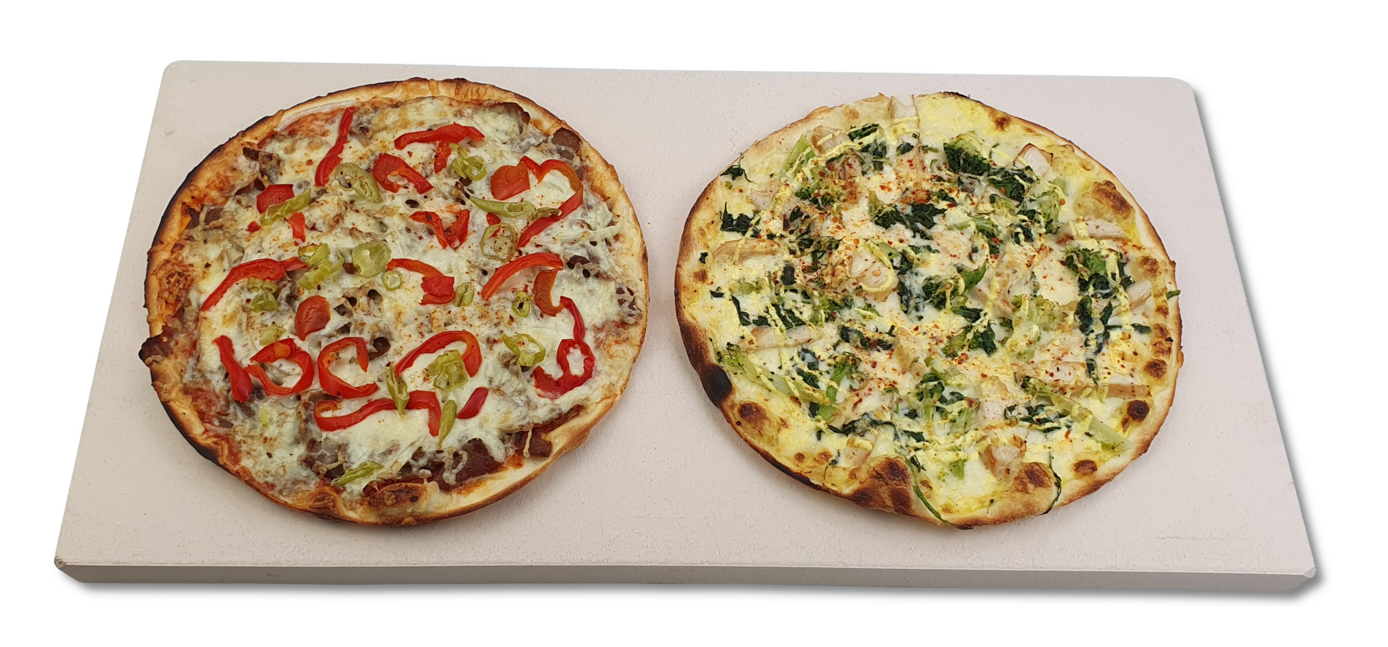 Pizzaplatte eckig 60 x 30x3 cm